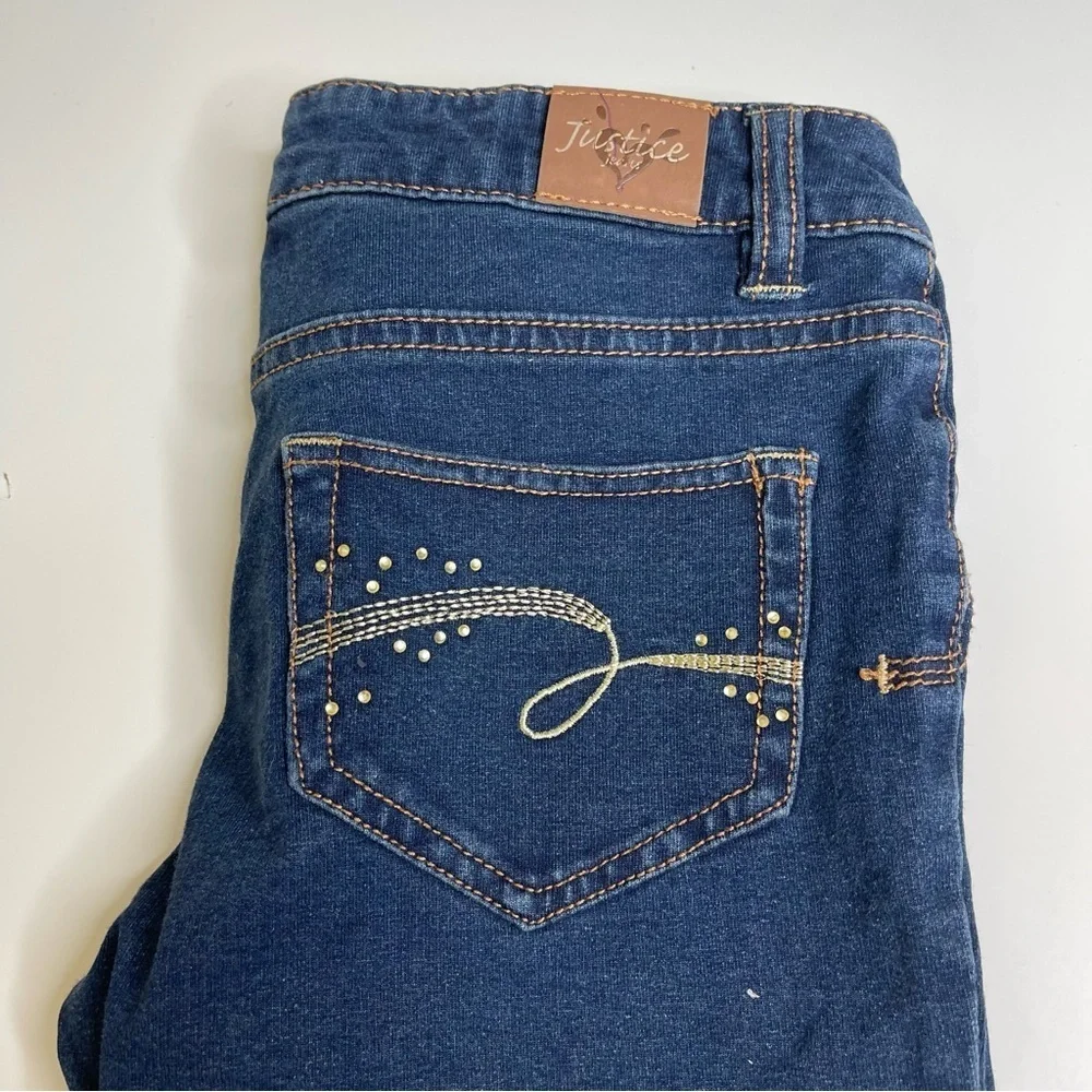 Justice girl bundle.  Jeans and vest